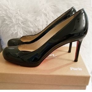 Christian Louboutin Black New Simple Pump